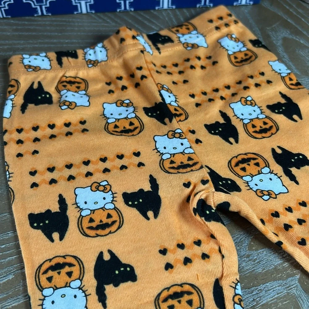 NWT!  Halloween Hello Kitty Cutest Pumpkin in the Patch Pajama Set 18 months